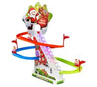 Xmas Climbing Santa Race Game Light Up Merry Christmas Decoration Festive Decor