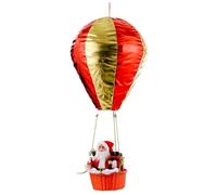 Xmas Decor Figurine Christmas Decorations Christmas Ornaments Santa Claus Hot Sky Airballoon Ceiling Shopping Mall Hotel Mood Ornaments Home Party Decoration
