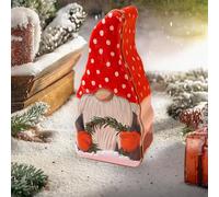 Xmas Decor for Festive Celebrations Christmas Candy Box Santa Claus Cookies Wrought Iron Cookies Chocolate Portable Box Childrens Accessories Decor for Holiday Celebrations