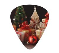 Xmas Decoration Christmas Gift Print Guitar Picks Personalized Novelty Guitar Plectrums For Electric Guitar Acoustic Guitar 12 Pack