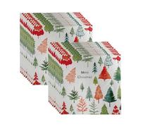 Xmas Decoration Christmas Tree Napkins Xmas Tree Paper Napkins Doubles Sided Print Merry Christmas Kitchen Guest for Party Supplies 20 Pcs Ornament Indoor Outdoor Use