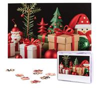 Xmas Decoration Wooden Puzzles 1000 Pieces Personalized Jigsaw Puzzle For Adults Interesting Custom Photo Puzzles Gift For Holiday Birthday Wedding Anniversay