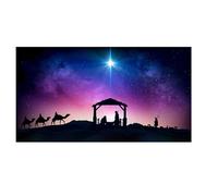 Xmas Decorations 2025 Christmas Garage Door Decoration, Christmas Garage Door Cover Large Merry Mural Hanging for Outdoor Holiday Party Style Ornaments for The Home