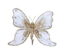 xmas decorations Christmas Tree Butterflys Ornaments Wreath Decor Ceiling Wall Decoration For 2025 Year Baubless Holiday Glittering Butterflys Christmas Tree Hanging Ornament