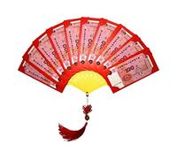 Xmas Decorations Year Fan Folding Red Envelope Year Spring Festival Spring Festival Sealing Bag Home Decor Ornament for Window