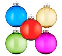 Xmas Direct Style Christmas Baubles, Plastic, Multi-Colour