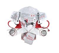 Xmas Dog Petite Christmas Pop-Up Greeting Card Second Nature 3D Pop Up Cards