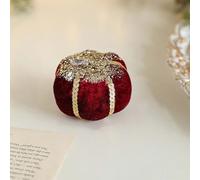 Xmas Exquisite Pumpkin Foam Ornaments Christmas Decorations Light Up Your Holiday and Create A Warm Christmas Atmosphere (A, 8x8x7cm)