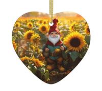 Xmas Funny Gnomes Christmas Ceramic Ornaments Decoration For Tree Decorative Hanging Ornament