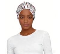 Xmas Funny Gnomes Print Universal Stretch Lady Headscarf Hat Accessory Work Shopping Running Travel Vacation