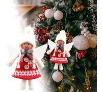 Xmas Gifts Christmas Hanging Ornament Crystal Ornaments For Christmas Tree Christmas Dolls Cloth Dolls Christmas Tree Pendants Happy Decorations Toy Decorations Easter