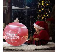 Xmas Gifts for Women 2024 Inflatable Christmas Balls Outdoor Patio Christmas Decorations Festive Pendants Inflatable Balloons Props for Indoor Decoration Holiday Decor