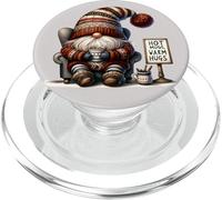 Xmas Gnome With Pumpkin Spice Hot Chocolate Mug For Winter PopSockets PopGrip for MagSafe