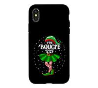 Xmas Group Matching Women Girls The Bougie Elf Christmas Case for iPhone X/XS