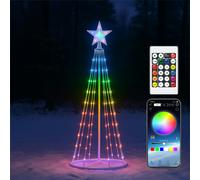 Xmas Haus 1.5M RGB 202 Led Tree with remote & app control