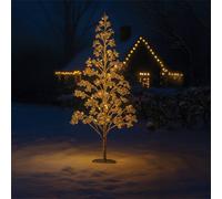 Xmas Haus 180cm 1000 Warm White Micro Led Tree Gold Balls 5M Lead Xmas Haus Gold