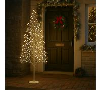 Xmas Haus 180cm 200 Warm White/w Micro Led Tree White 5M Lead