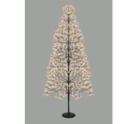 Xmas Haus 2.1m 4008 Gold Micro Led Black Firework Tree