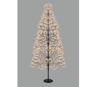 Xmas Haus 2.1m 4008 Gold Micro Led Black Tree | Size: 1 Pack Xmas Haus Black 1 Pack