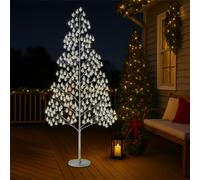 Xmas Haus 210cm 1200 Warm White Micro Led Tree 5M Lead