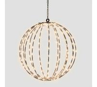 Xmas Haus 30 Cm 160Ww Led Black Plastic Ball