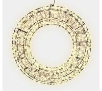 Xmas Haus 58X12.5Cm 2D 960 Led Warm White Wreath With 10% Twinkle