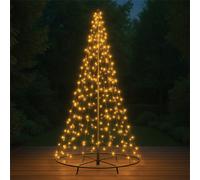 Xmas Haus All Surface 1.8M 480 Gold Led Tree - 10% Twinkle Led Colour Gold