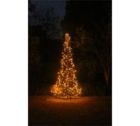 Xmas Haus All surface 2.5m 720 Gold Led Tree - 10% Twinkle in Black | Size: 1 Pack Xmas Haus Black 1 Pack