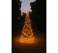 Xmas Haus All surface 3.6m 1080 Gold Led Tree - 10% Twinkle in Black | Size: 1 Pack Xmas Haus Black 1 Pack