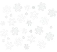 Xmas Haus Christmas Snowflake Window Themed Sticker set of 144
