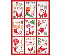 Xmas Haus Christmas Window Themed Sticker Set Of 120