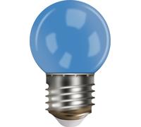 Xmas Haus G45 Bulb, E27 Base, Plastic Cover Blue Xmas Haus Blue