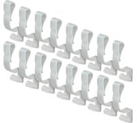 Xmas Haus Large Gutter Hooks Pack of 16 White
