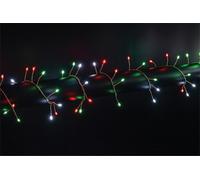 Xmas Haus Mini Cluster Light Smart Rgb, 10M Silver Wire Hello Fairy App Control And Handheld Remote Control