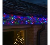 Xmas Haus Mini Cluster Light Smart RGB, 10m Silver Wire Hello Fairy App Control and Handheld Remote Control