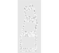 3 pcs Stacking Present 190 WW led Xmas Haus Black One Size