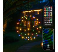 Xmas Haus RGB Mini Seed LED Multifunction Black Foldable Ball Light