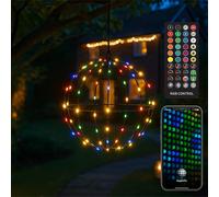 Xmas Haus RGB Mini Seed LED Multifunction Black Foldable Ball Light Xmas Haus Black