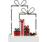 Xmas Haus Wired LED Present Festive Display