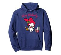 Xmas Hello Kitty Melody Festive Winter Christmas Love Retro Pullover Hoodie