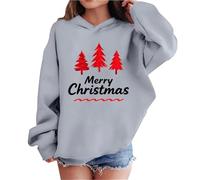 Xmas Jumper for Kids, Christmas Tree Funny Novelty Graphic Sweatshirt Girls Cute Elk Print Jumper Casual Long Sleeve Crewneck Tops Reindeer Christmas Tree Xmas Sweatshirts Top Kid Boys Pullover