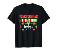 Xmas Loading Cute Costume Waiting Christmas Family Kids T-Shirt