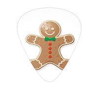 Xmas Pastry Guitar Picks Picks 12 Pack with Thin Box,Iconic Bake Pastry Sugary Treats Joyous Fun Xmas,Special Guitar Plectrums Gift Set for Guitarist