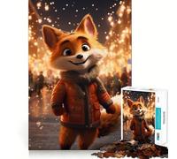Xmas Pixel Parade 1000-piece Jigsaw Puzzles Brain Fun Training Seamless Fit Precise Pieces Fascinating Hobby for Idle Moments (38x52cm)