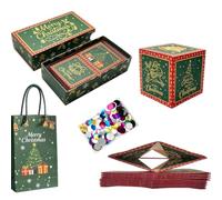 Xmas Pop Up Exploding Gift Box Set Sequin Bag Surprise 10Pc | Xmas pop up exploding gift box set sequin bag surprise 10pc holiday reveal stocking