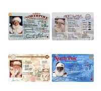 Xmas Santa's Sleigh Lost Driving License,Santa Claus Drivers License,Santa License, Lost ID Card License,Christm Santa Santa