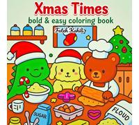 Xmas Times: Cute Winter Scenes Coloring Book for Adults