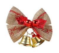 Xmas Tree Decoration Christmas Linen Small Bow Christmas Tree Decoration Mini Accessories Pendant Mall Props Artistic Ornaments for Festive