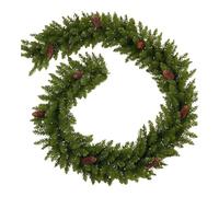 Xmas Tree Ornament Christmas Tail Grass Rattan Soft Rubber Simulation Green Decoration Door Frame Home Decoration Window Hanging 5.9ft Artistic Tree Ornaments for Festive