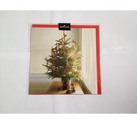 Xmas Tree Tradional Blank Christmas Card By Hallmark...